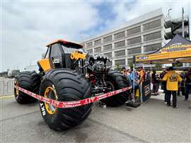 The DIGatron monster truck (Image: Mitchell Keller)