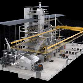 Metso's Kaldo L Furnace for smelting and converting metals