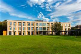 Reds10 completed the three-storey Imjin Barracks building in Gloucestershire in 2023. It includes a Counter-Terrorism Measures (CTM) level 2-compliant roof and modules arrived at site 90% complete