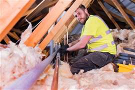 Heatpump retrofits also involve the installation of insulation measures.