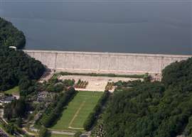 Kensico Reservoir and dam (Image courtesy USA TODAY NETWORK via Reuters Connect)